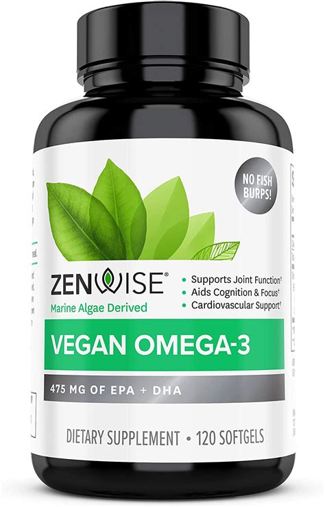 best omega 3 vegan supplement.